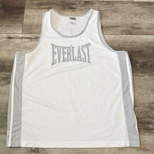 Y2K EVERLAST logo tank top designed for breathability and athletic performance